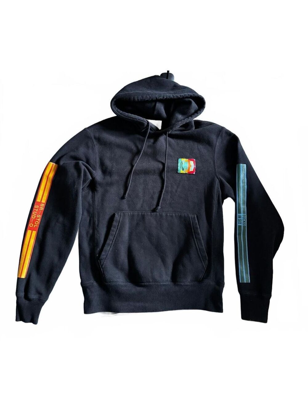 Limited BR-STOL Black Milwaukee Bucks Hoodie Small Oversized